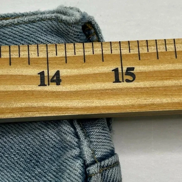 Everalne 90's cheeky ankle jean organic cotton light wash size 28 - Picture 8 of 10